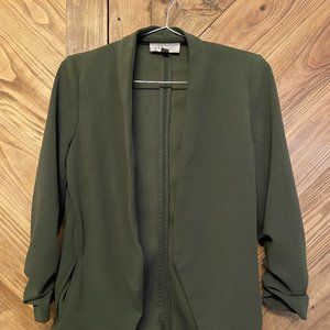 philosophy olive green blazer,
